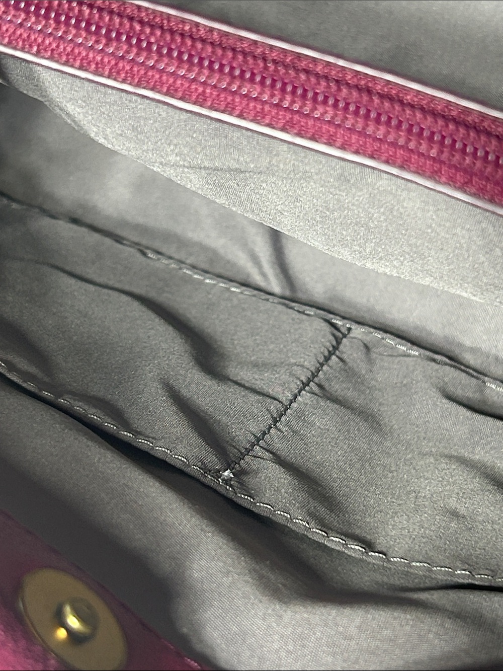 Fossil Kingston Leather Satchel in Deep Plum - Picture 9 of 11